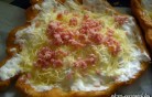 Kefires lángos kép