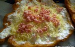 Kefires lángos kép