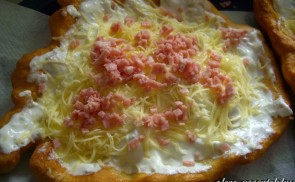 Gyors kefires lángos