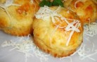 Sajtos muffin kép