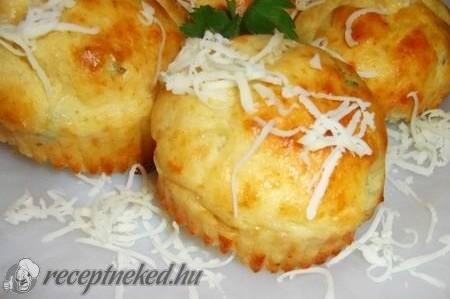Sajtos muffin