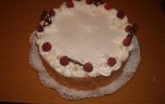Málna torta kép