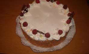 Málna torta