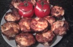Tükörtojás muffin kép