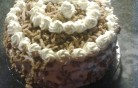 Gesztenyepüré torta kép