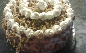 Gesztenyepüré torta
