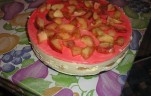 Babapiskóta torta kép