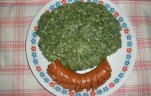 Spenót főzelék