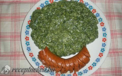 Spenót főzelék
