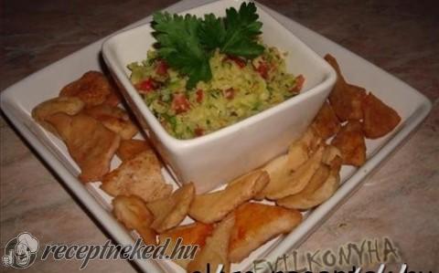 Guacamole csirke chips-el