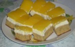 Üdítős túrós szelet kép