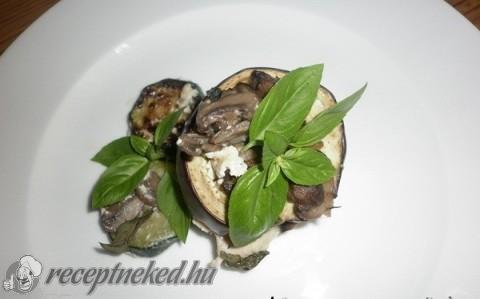 Csirkés rakott padlizsán