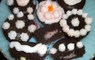 Pudinggal töltött csokis-narancsos muffin