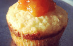 Barackos-ricottás muffin