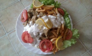 Gyros tál