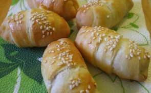 Szezámos kiflicskék