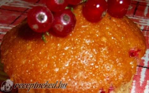 Ribizlis muffin
