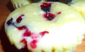 Túrós,feketeribizlis muffin