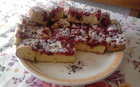 Egyszerű gyümölcslepény