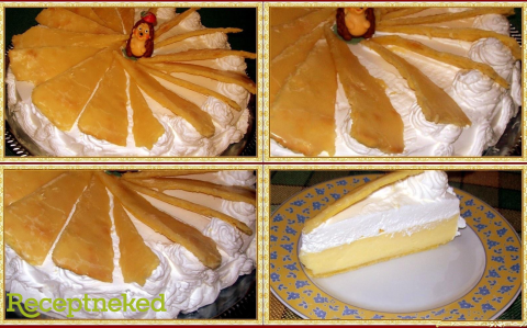 Franciakrémes torta
