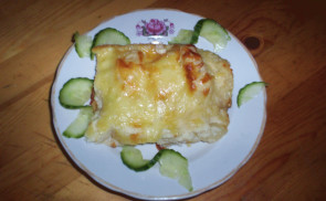Hawai csirke besamellel