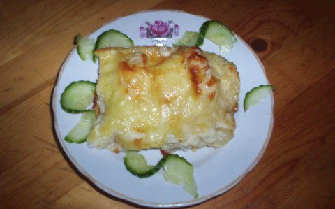 Hawai csirke besamellel