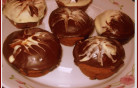 Fekete-fehér muffin