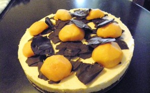Sárgabarackos torta
