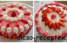 Eperkrémes torta