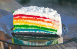 Szivárvány torta