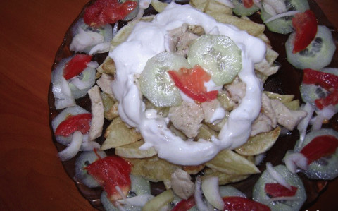 Gyros tál