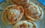 Pizzás csiga