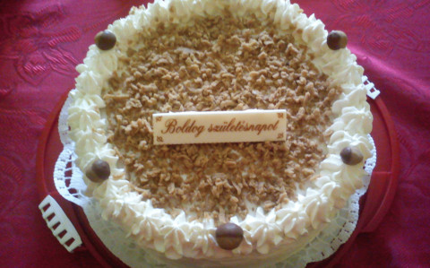 Gesztenye torta