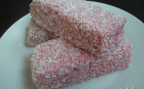 Pink Lamington
