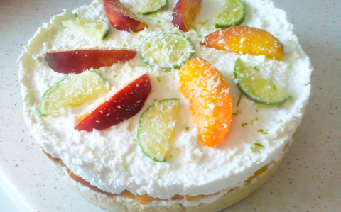 Túrókrém torta