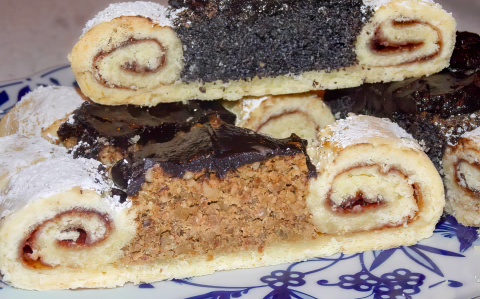 Göngyölt linzer