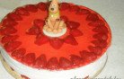 Epres-joghurtos torta