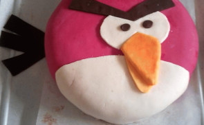 Házi fondantos torta