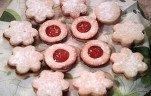 Lekváros mini linzer