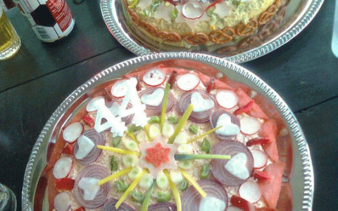 Sós torta