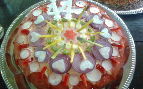Sós torta