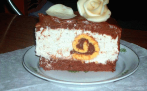 Tejszínes gesztenyetorta