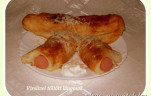 Virslivel töltött burgonyás lángos
