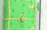 Focipálya torta