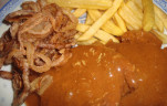 Hagymás rostélyos