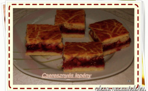 Cseresznyés lepény