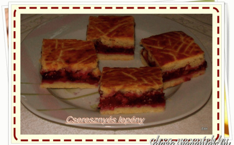Cseresznyés lepény
