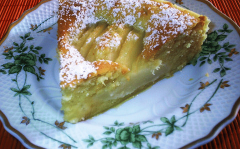 Mandulakrémes körtetorta