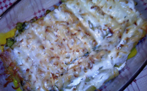 Spenótos töltött cannelloni