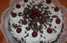 Fekete-erdei meggytorta